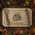 Weihnachtliche Geschenkkarte