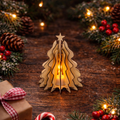 Weihnachtlicher Teelichtbaum