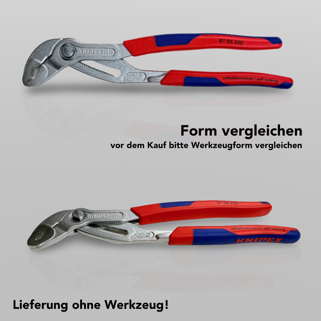 ModuFiix Einlage - Cobra Wasserpumpenzange (passend für Knipex)