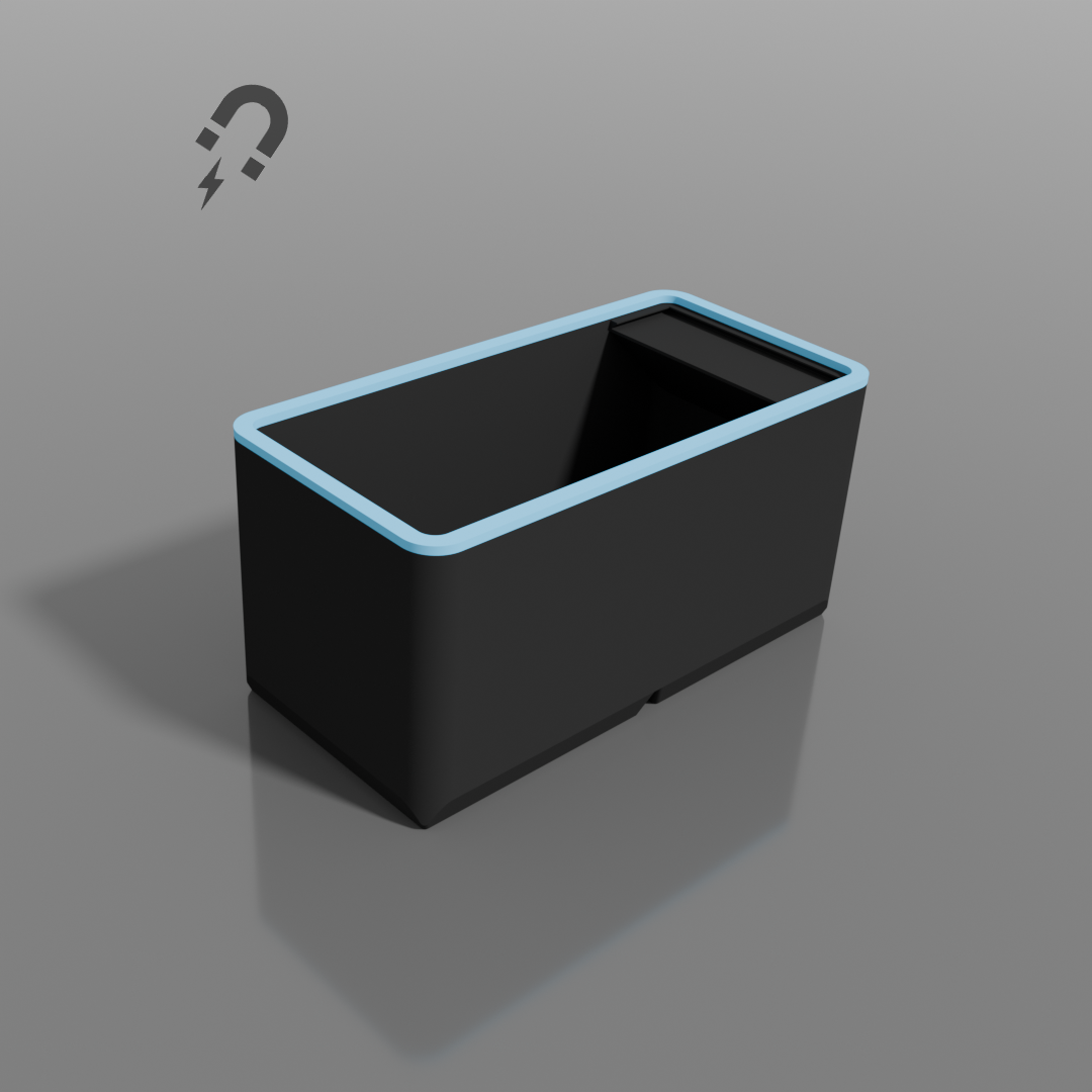 ModuFiix Box mit Etikettfeld & Entnahmeradius