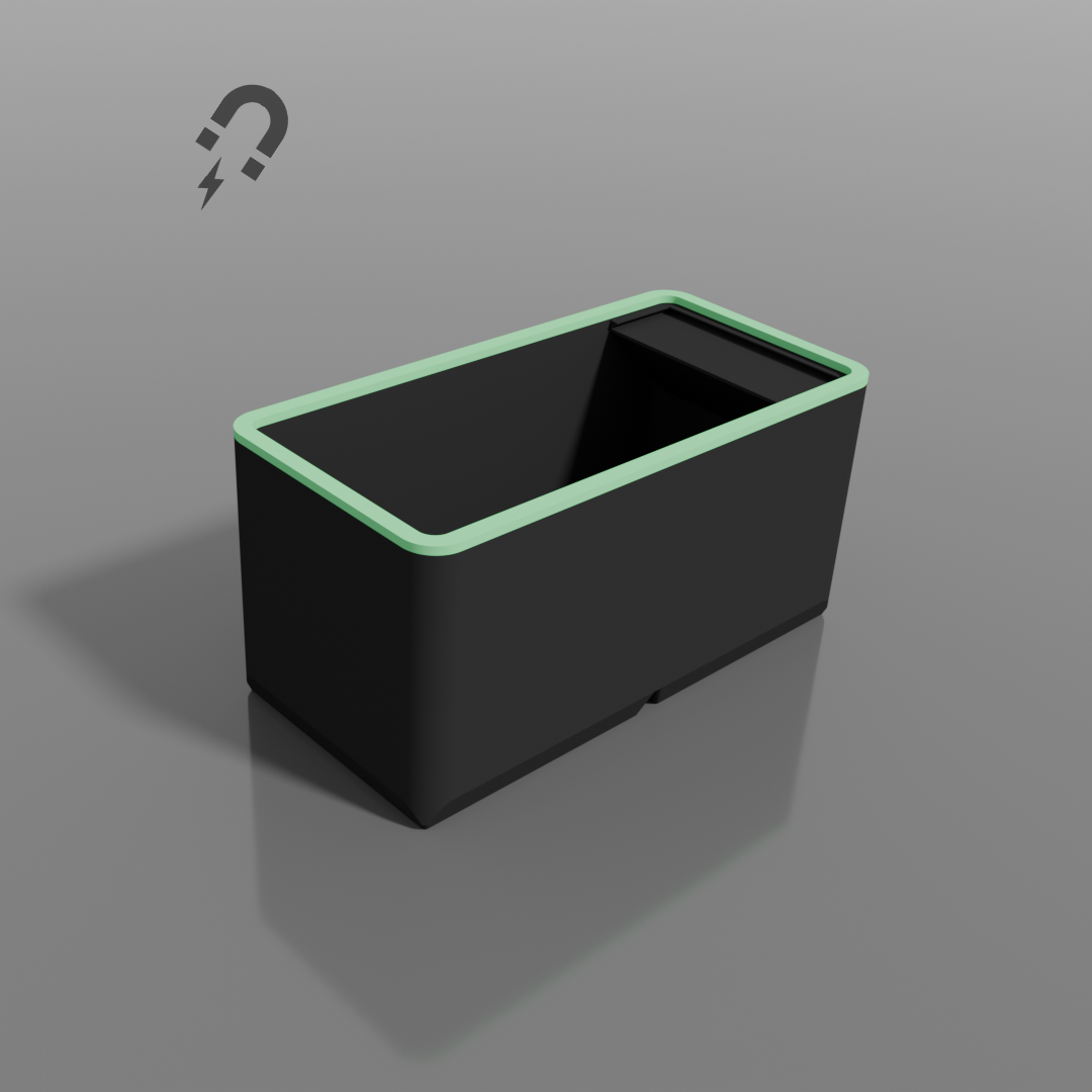 ModuFiix Box mit Etikettfeld & Entnahmeradius