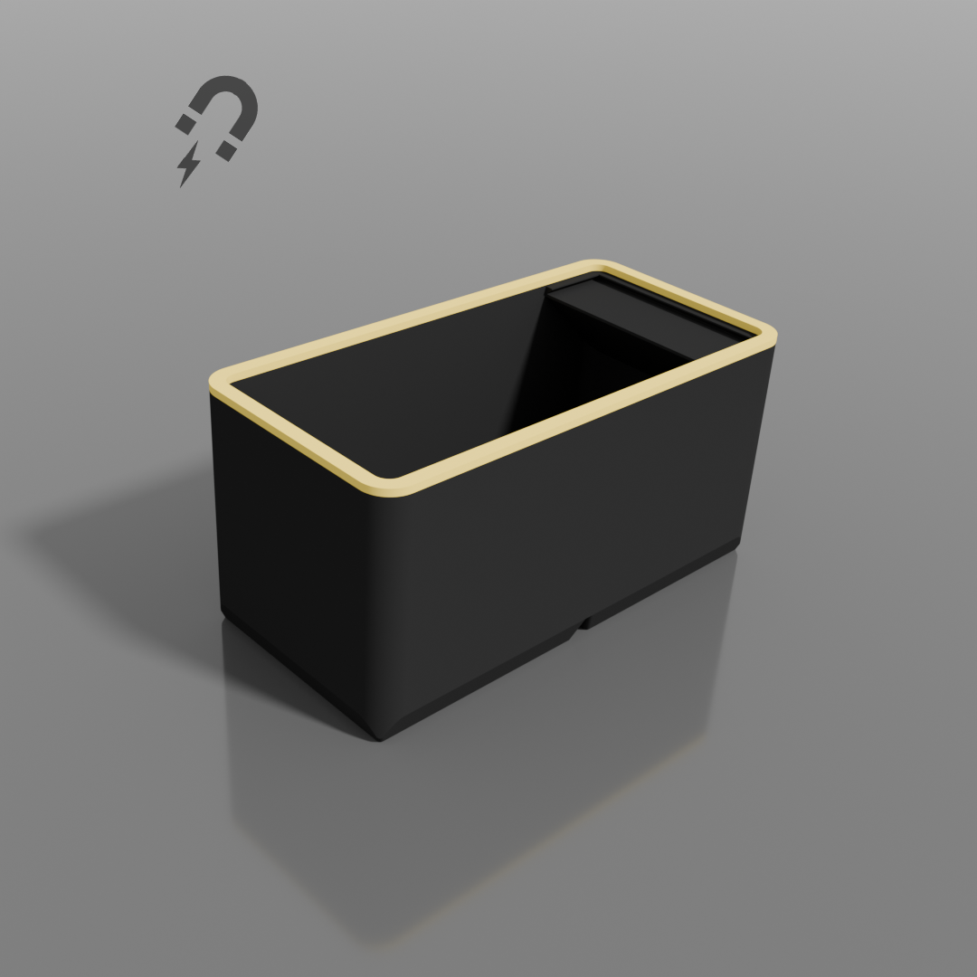 ModuFiix Box mit Etikettfeld & Entnahmeradius