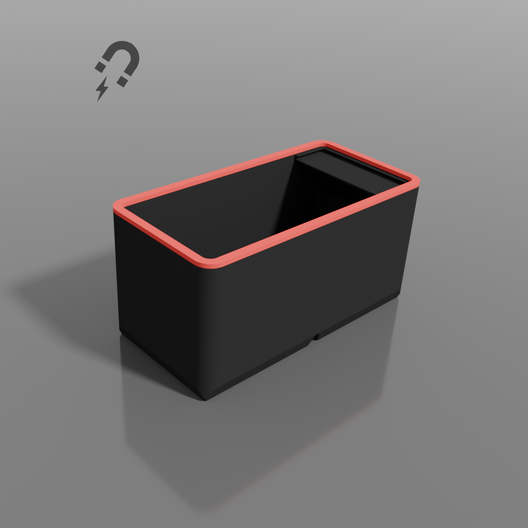 ModuFiix Box mit Etikettfeld & Entnahmeradius