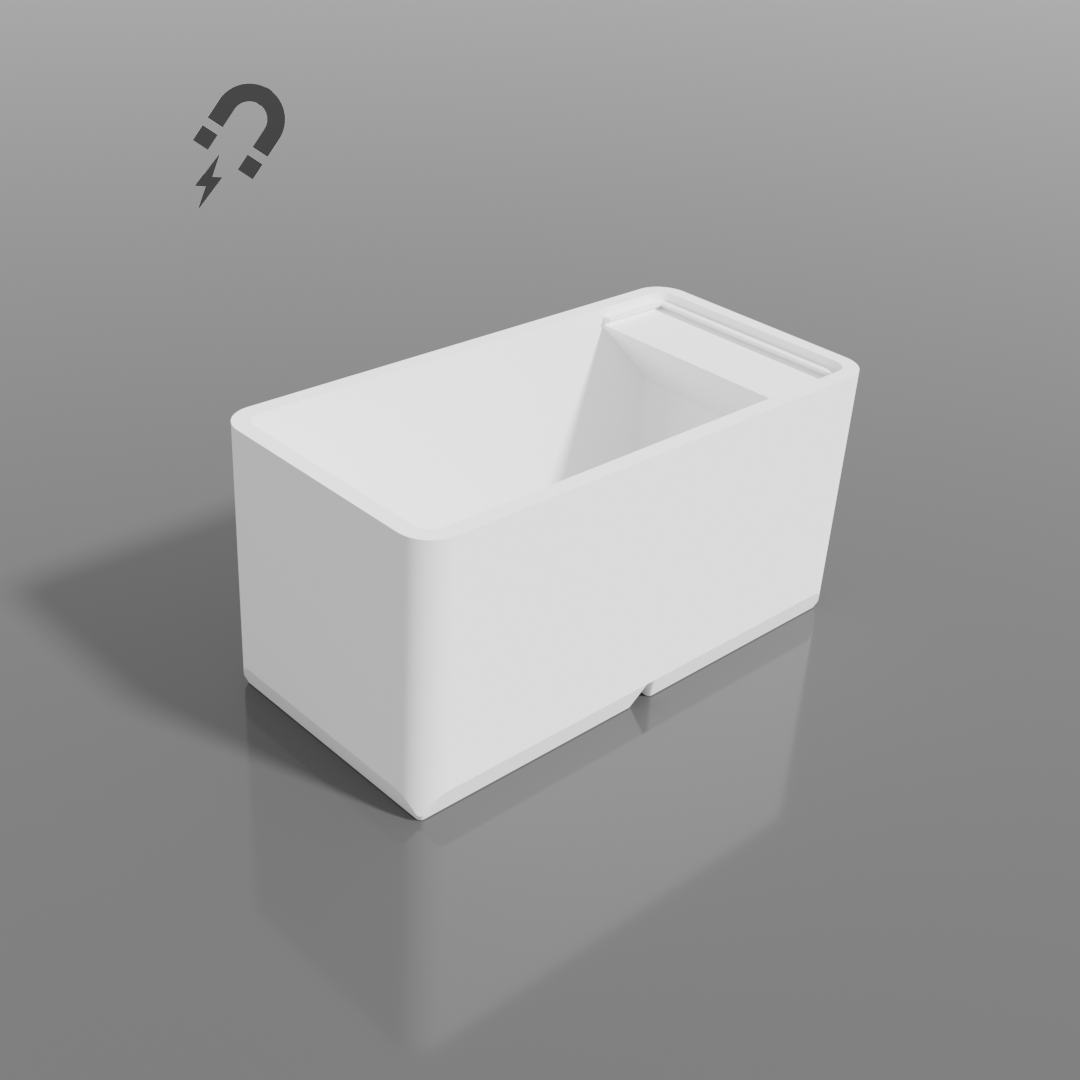 ModuFiix Box mit Etikettfeld & Entnahmeradius