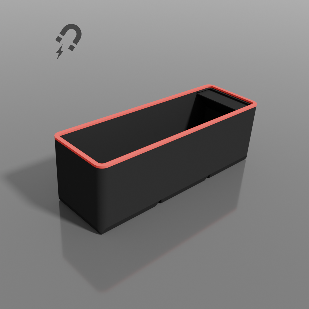 ModuFiix Box mit Etikettfeld & Entnahmeradius