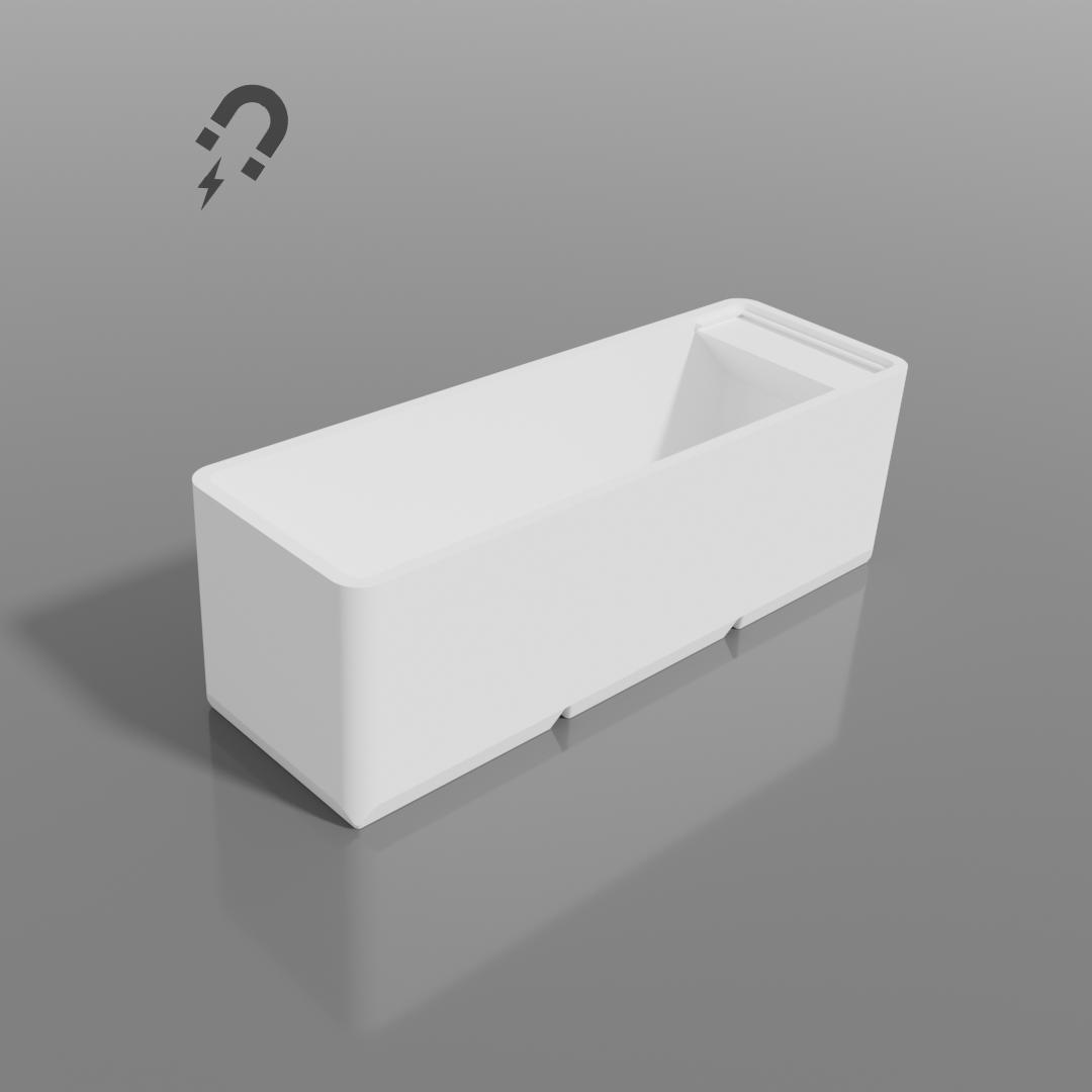 ModuFiix Box mit Etikettfeld & Entnahmeradius