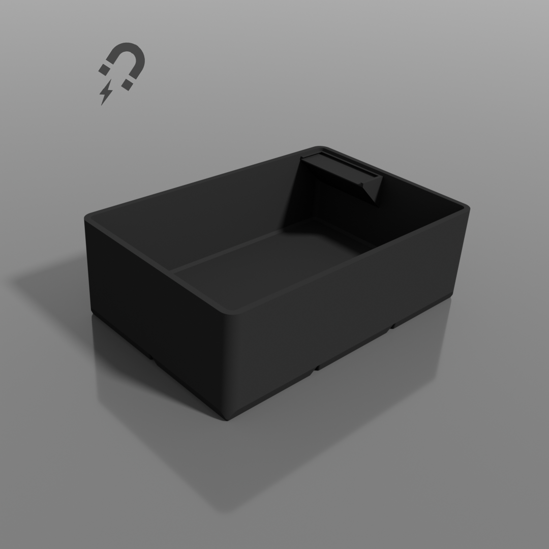 ModuFiix Box mit Etikettfeld & Entnahmeradius