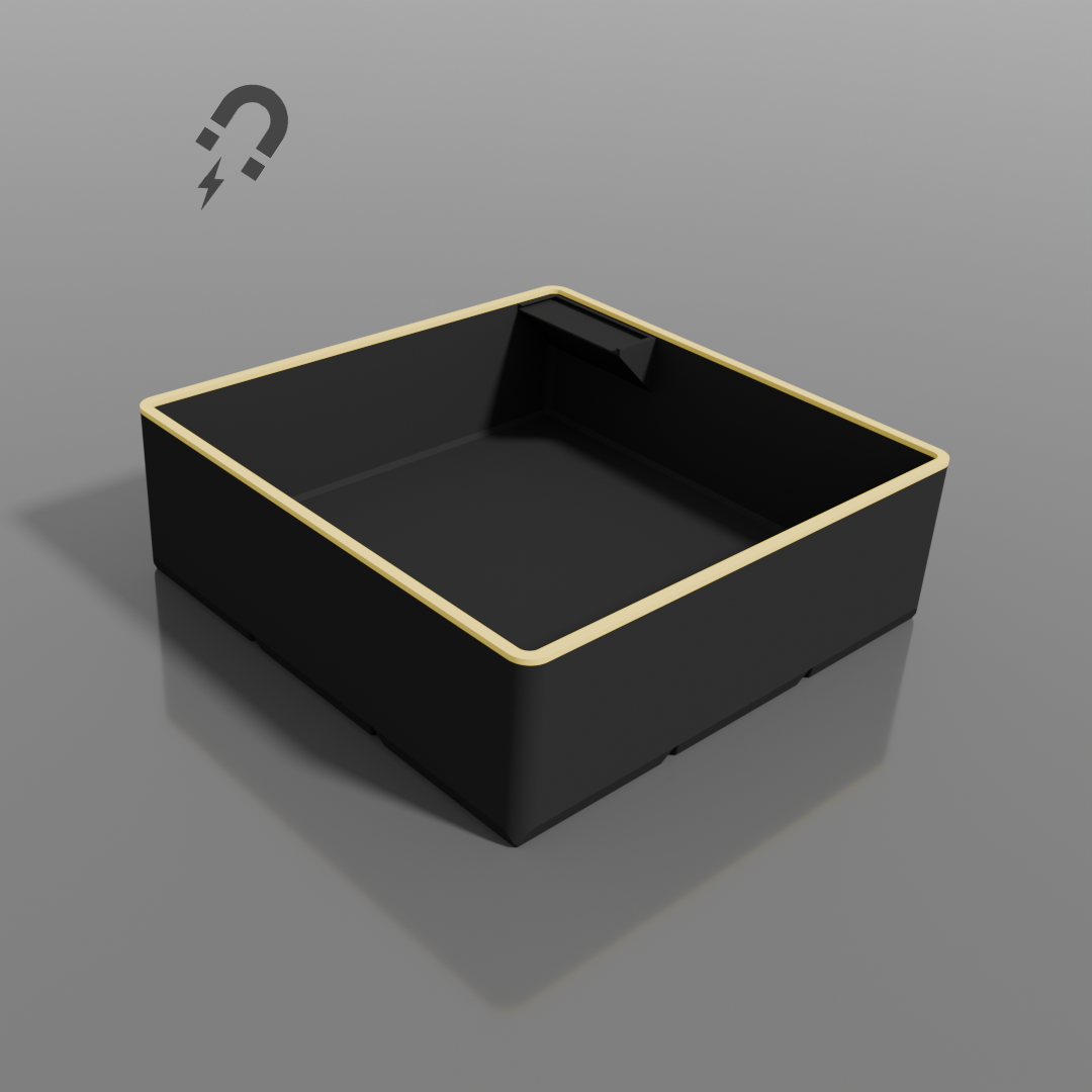 ModuFiix Box mit Etikettfeld & Entnahmeradius
