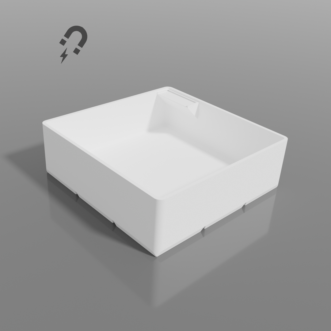 ModuFiix Box mit Etikettfeld & Entnahmeradius