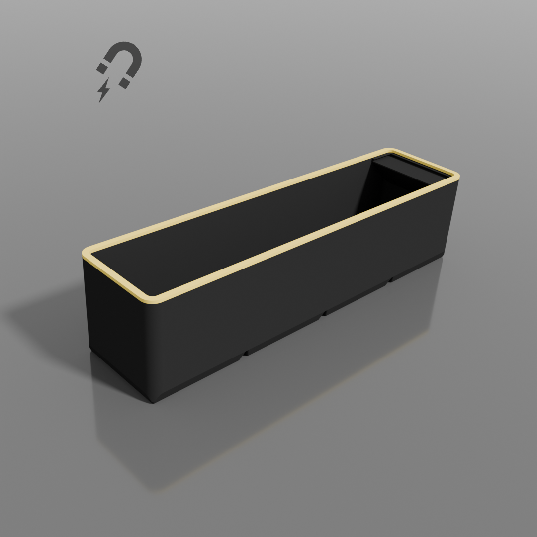 ModuFiix Box mit Etikettfeld & Entnahmeradius