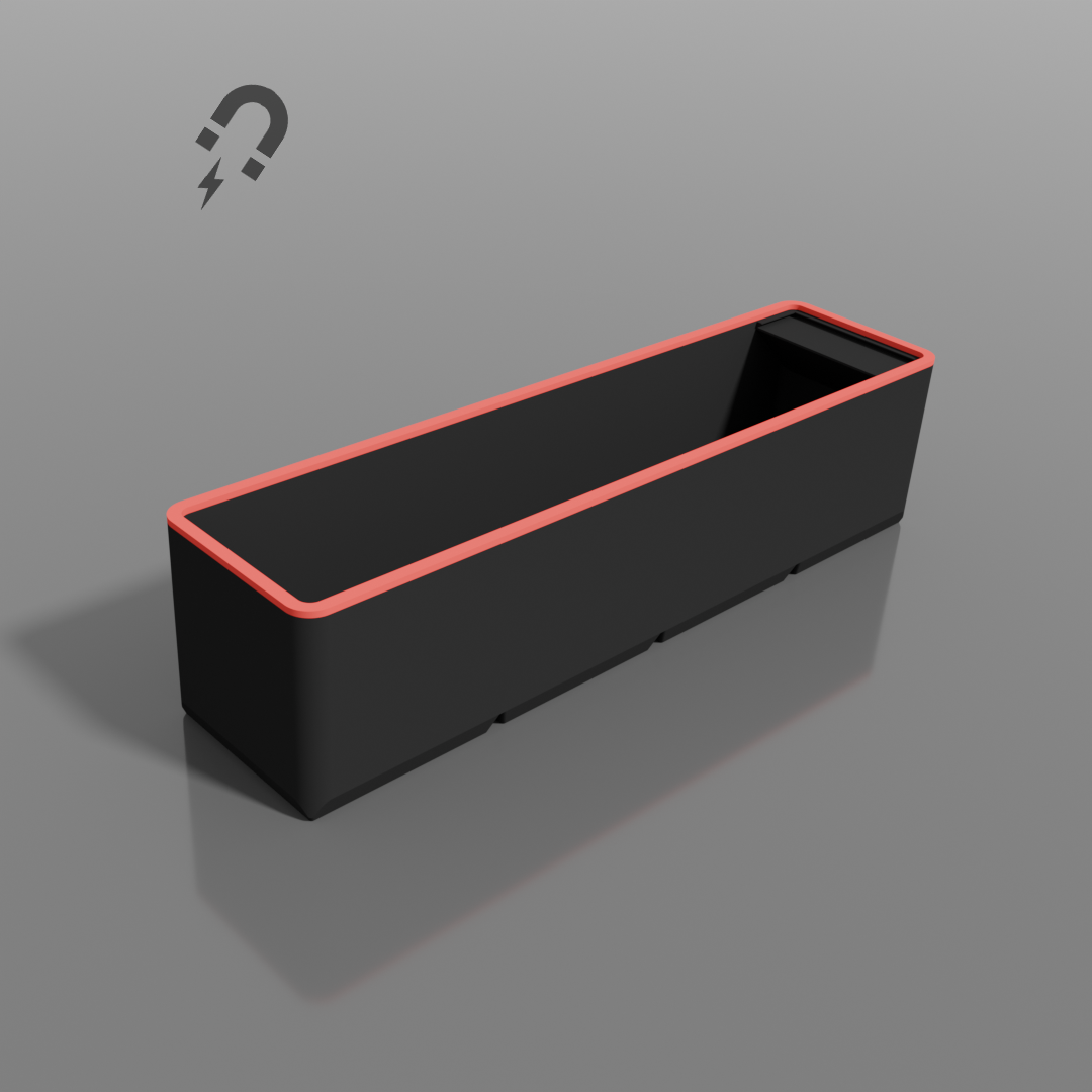 ModuFiix Box mit Etikettfeld & Entnahmeradius
