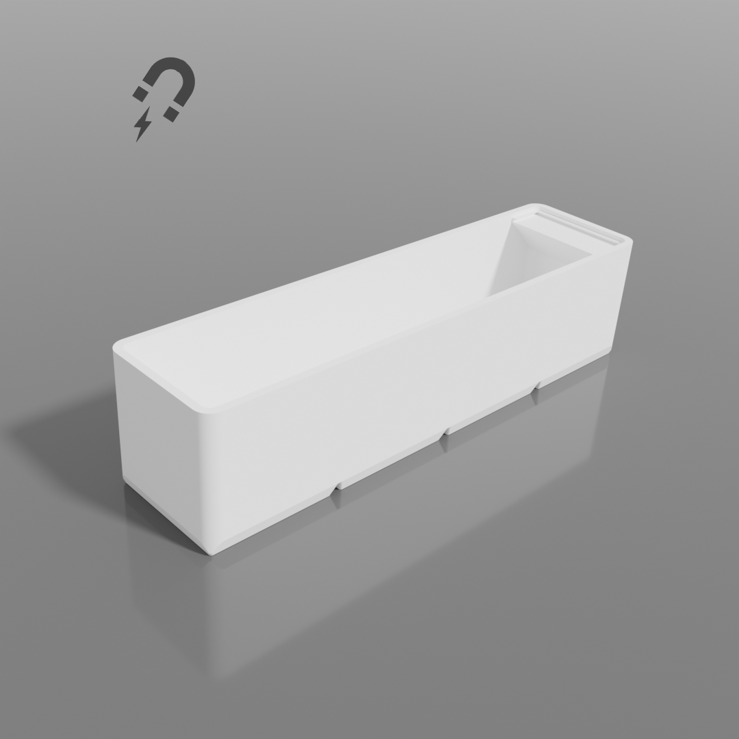 ModuFiix Box mit Etikettfeld & Entnahmeradius