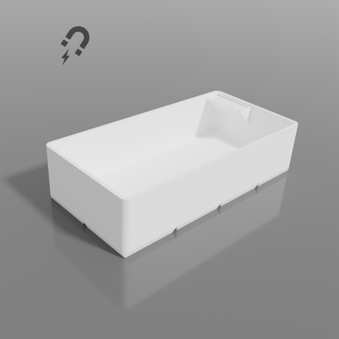 ModuFiix Box mit Etikettfeld & Entnahmeradius