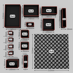 ModuFiix Set - Schubladen-Organizer 15er-Set